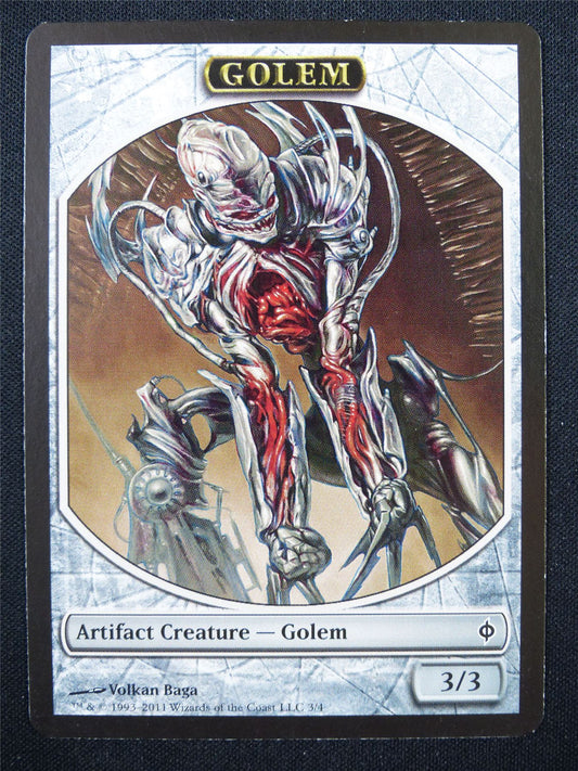 Golem Token - Mtg Card #2BH