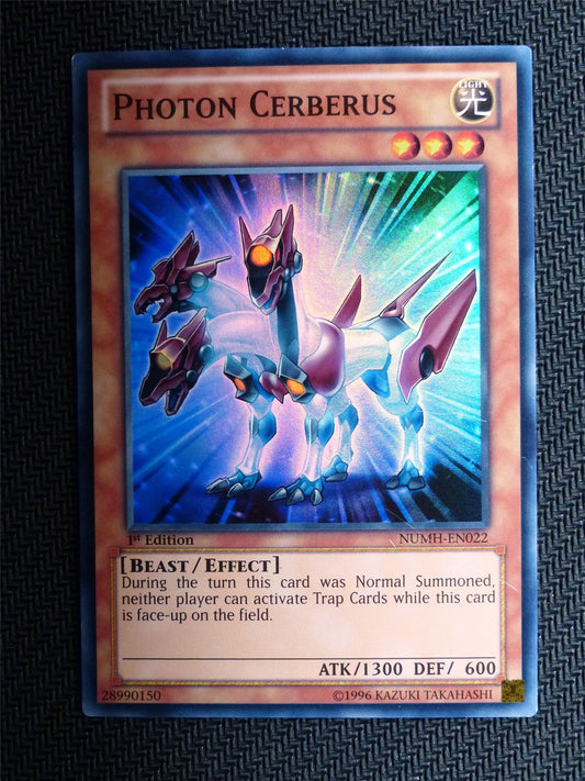 Photon Cerberus -NUMH - Super Rare - Yugioh Card # 1H33