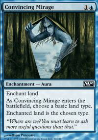 Mtg Magic Card: M10 : Convincing Mirage