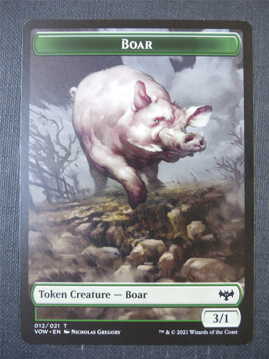 Boar Token - Mtg Card #11L