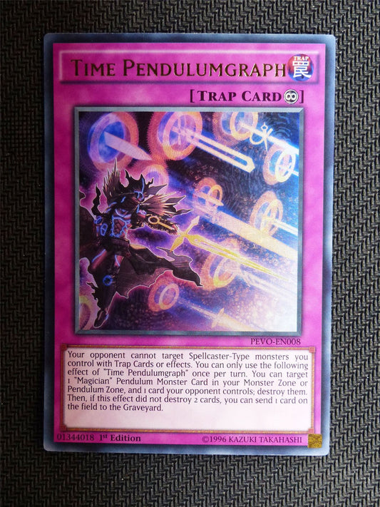 Time Pendulumgraph - PEVO - Ultra Rare - Yugioh Card # 1J26