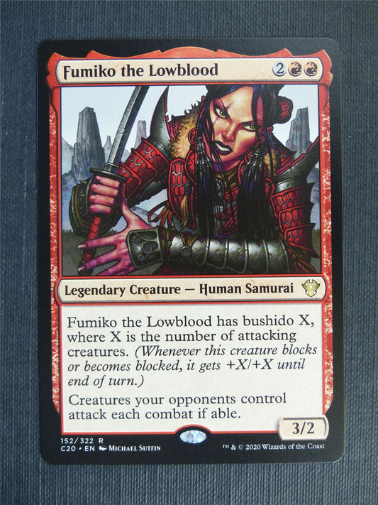 Fumiko the Lowblood - C20 - Mtg Card