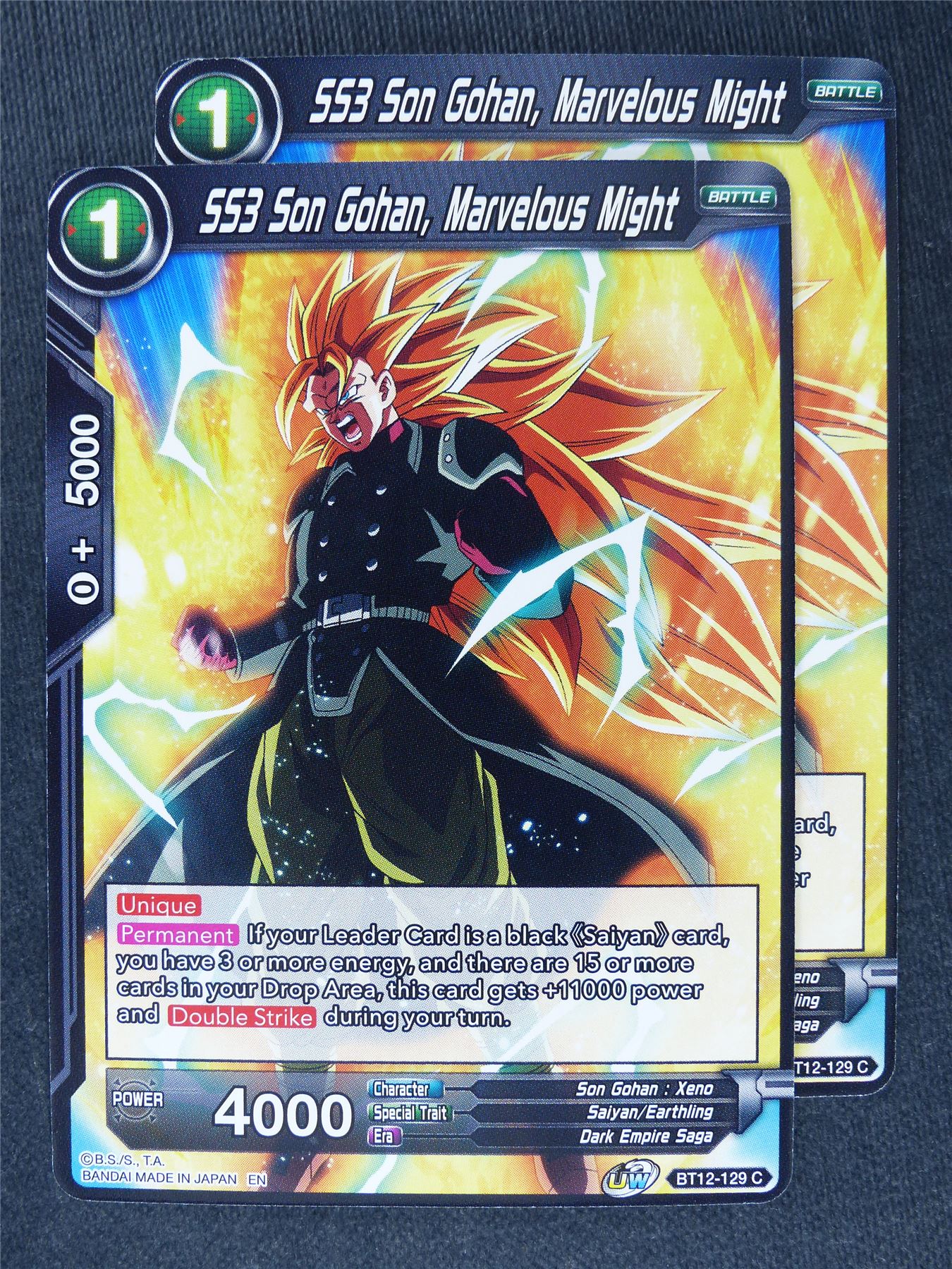 SS3 Son Gohan Marvelous Might x2 #P6