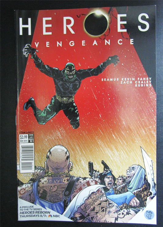 HEROES VENGEANCE #1 - TITAN - COMICS # 2B69