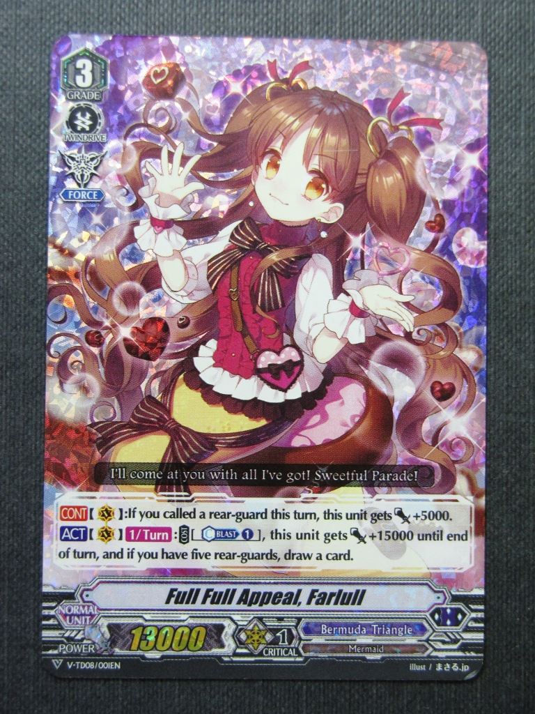 Full Full Appeal Farlull V-TD08 - Vanguard Cards #IQ