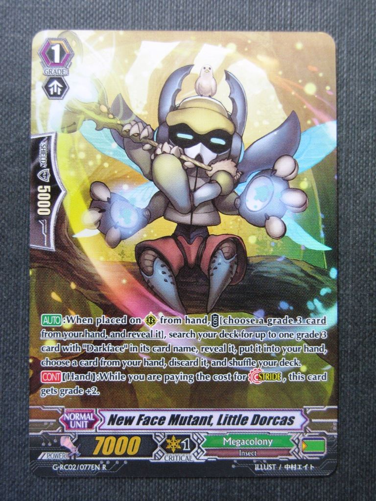 New Face Mutant Little Dorcas G-RC02 R - Vanguard Cards # 7C92