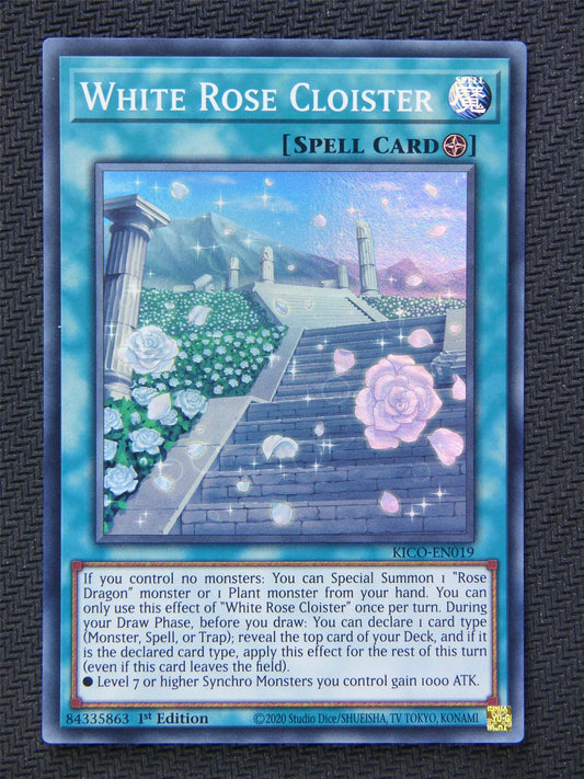 White Rose Cloister KICO - Super Rare - Yugioh Card #5VQ