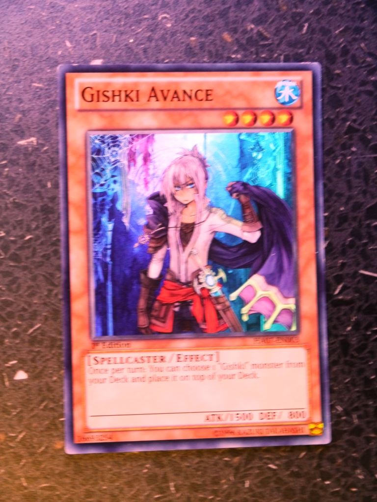 Yugioh Cards: GISHKI AVANCE HA07 SUPER RARE # H79