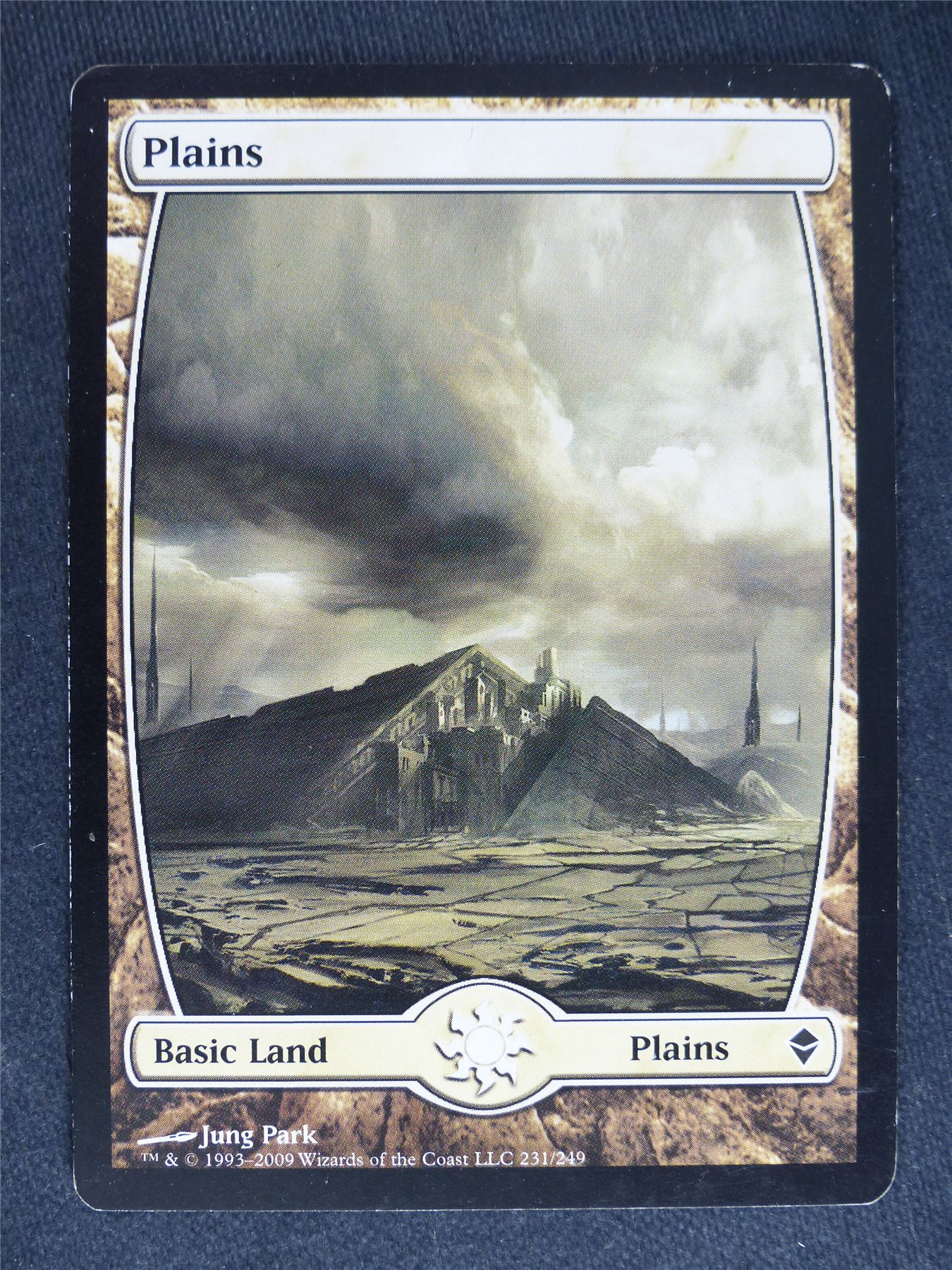 Plains Full Art 231/249 - Mtg Mgic Cards #VD