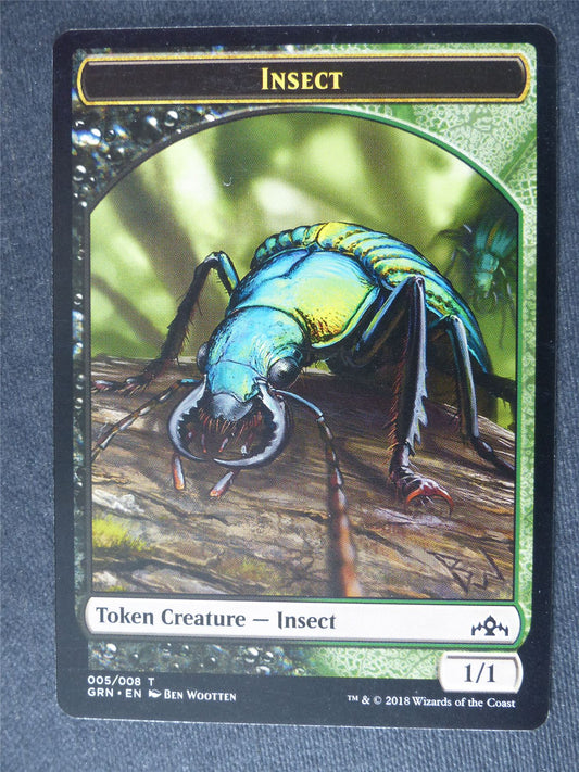 Insect Token - Mtg Magic Cards #Q9