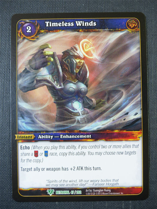 Timeless Winds 47/202 - WoW Card #1AM