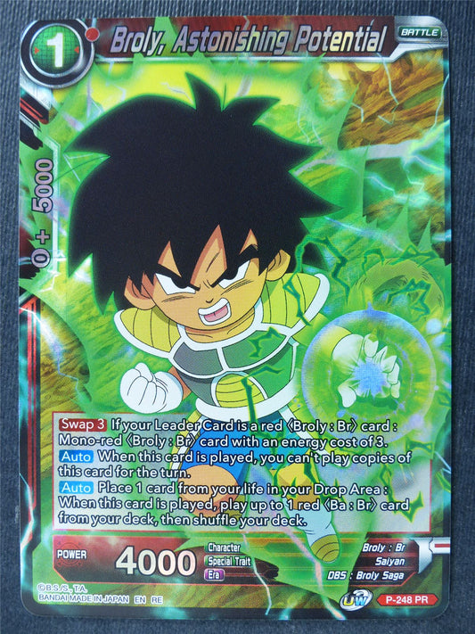 Broly Astonishing Potential - Mythic Booster - Dragon Ball Super Card #445