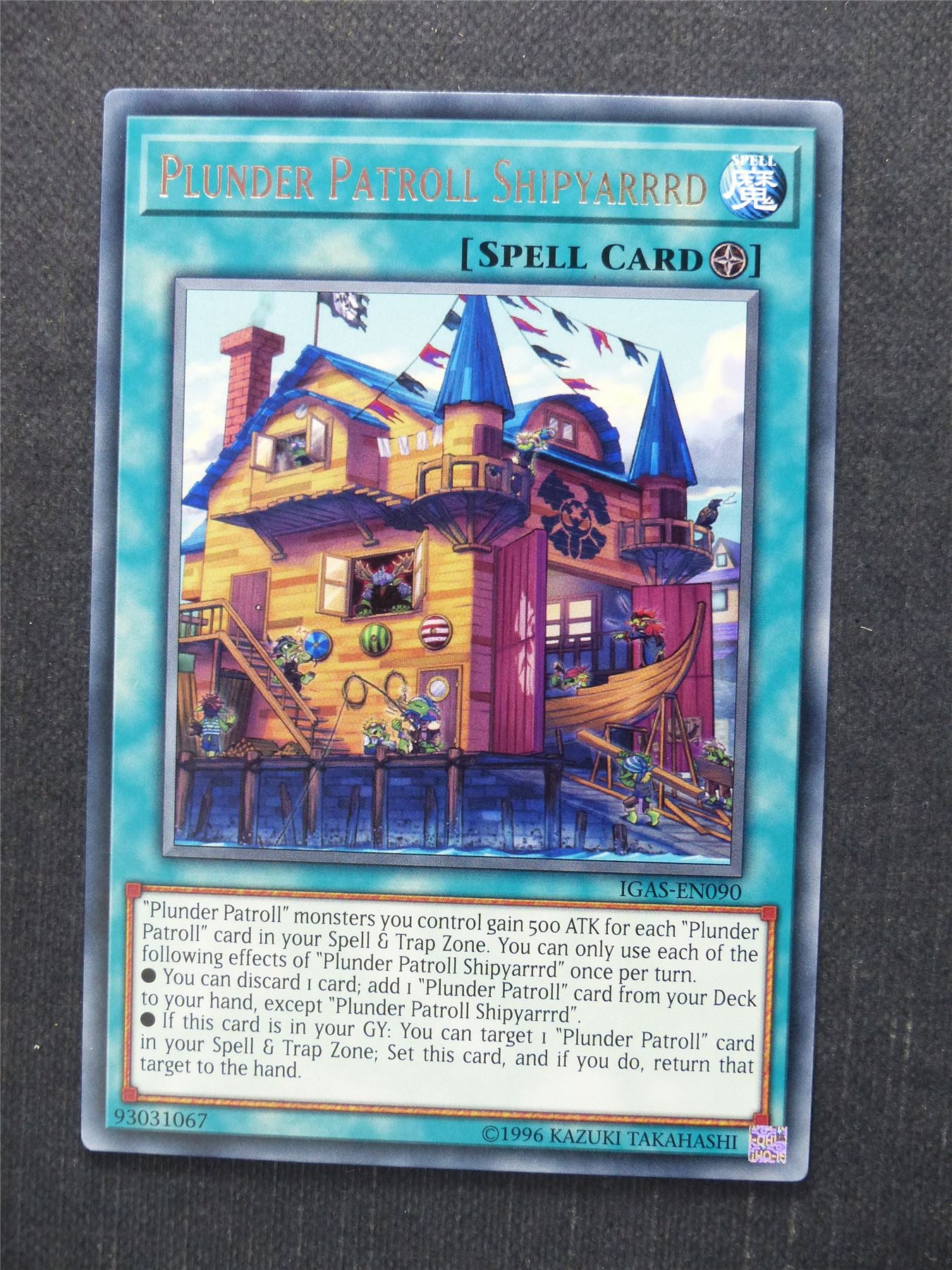 plunder Patroll Shipyarrrd IGAS Rare - 1st ed - Yugioh Cards #MS