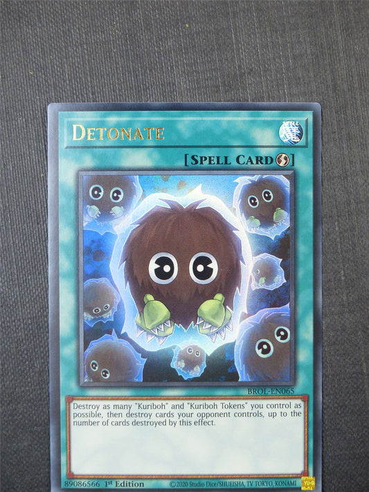 Detonate - Yugioh Card #9I3