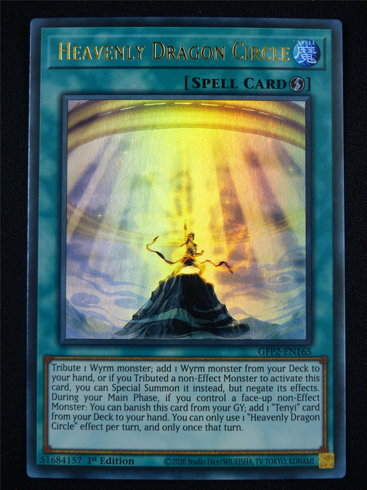 Heavenly Dragon Circle GFP2 Ultra Rare - 1st ed Yugioh Card #11B