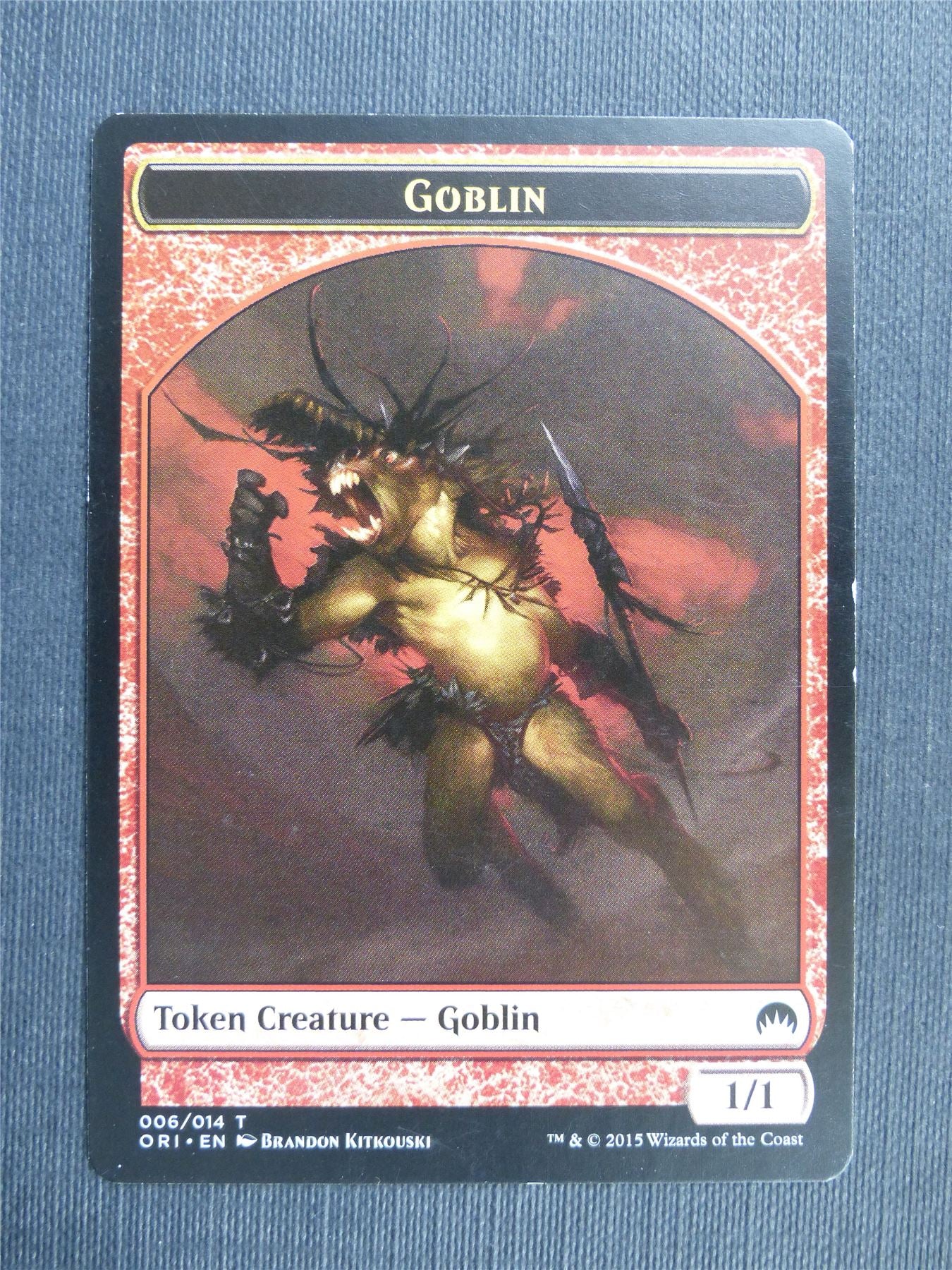 Goblin - Token - Mtg Magic Cards #2Z7