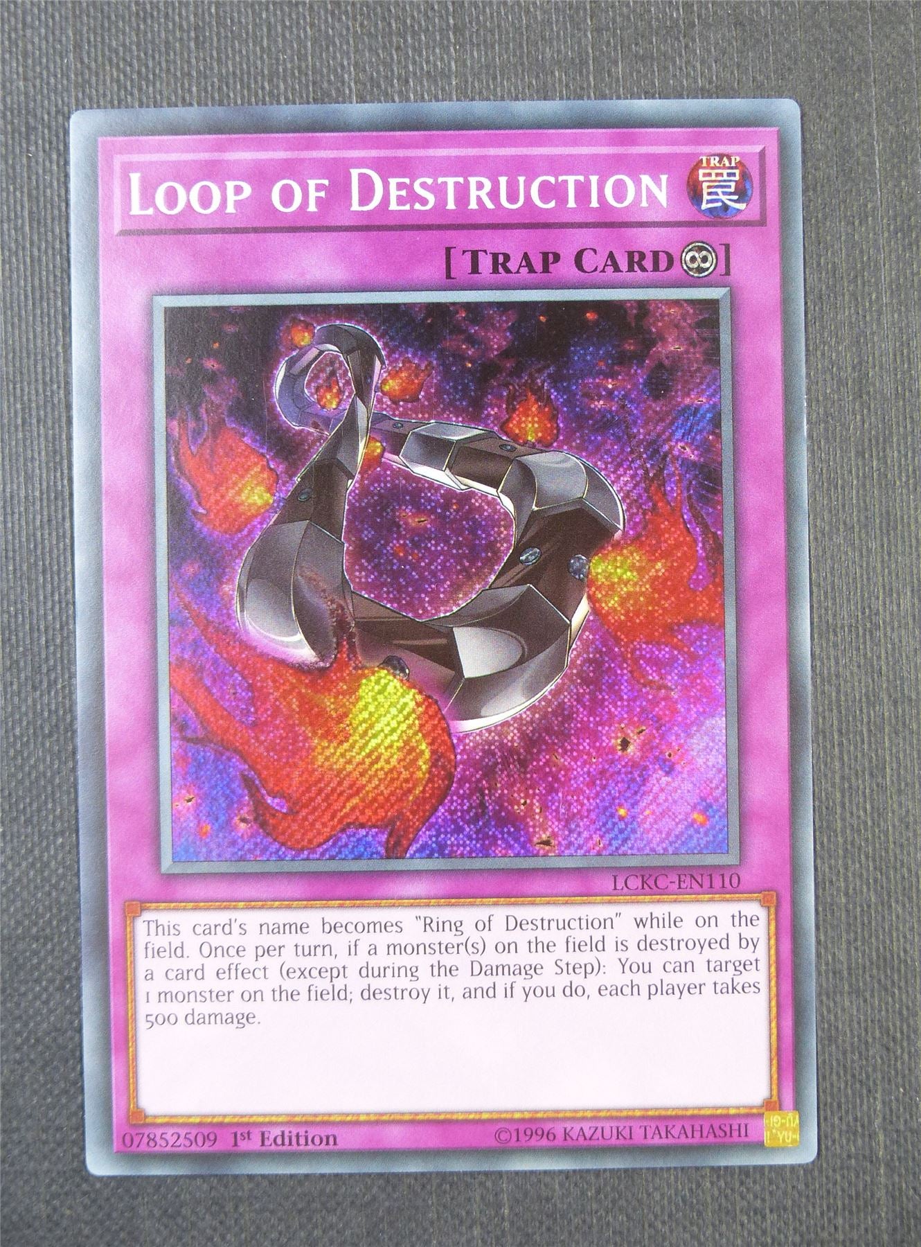 Loop of Destruction LCKC 1st Ed - Secret Rare - Yugioh Card #7FY