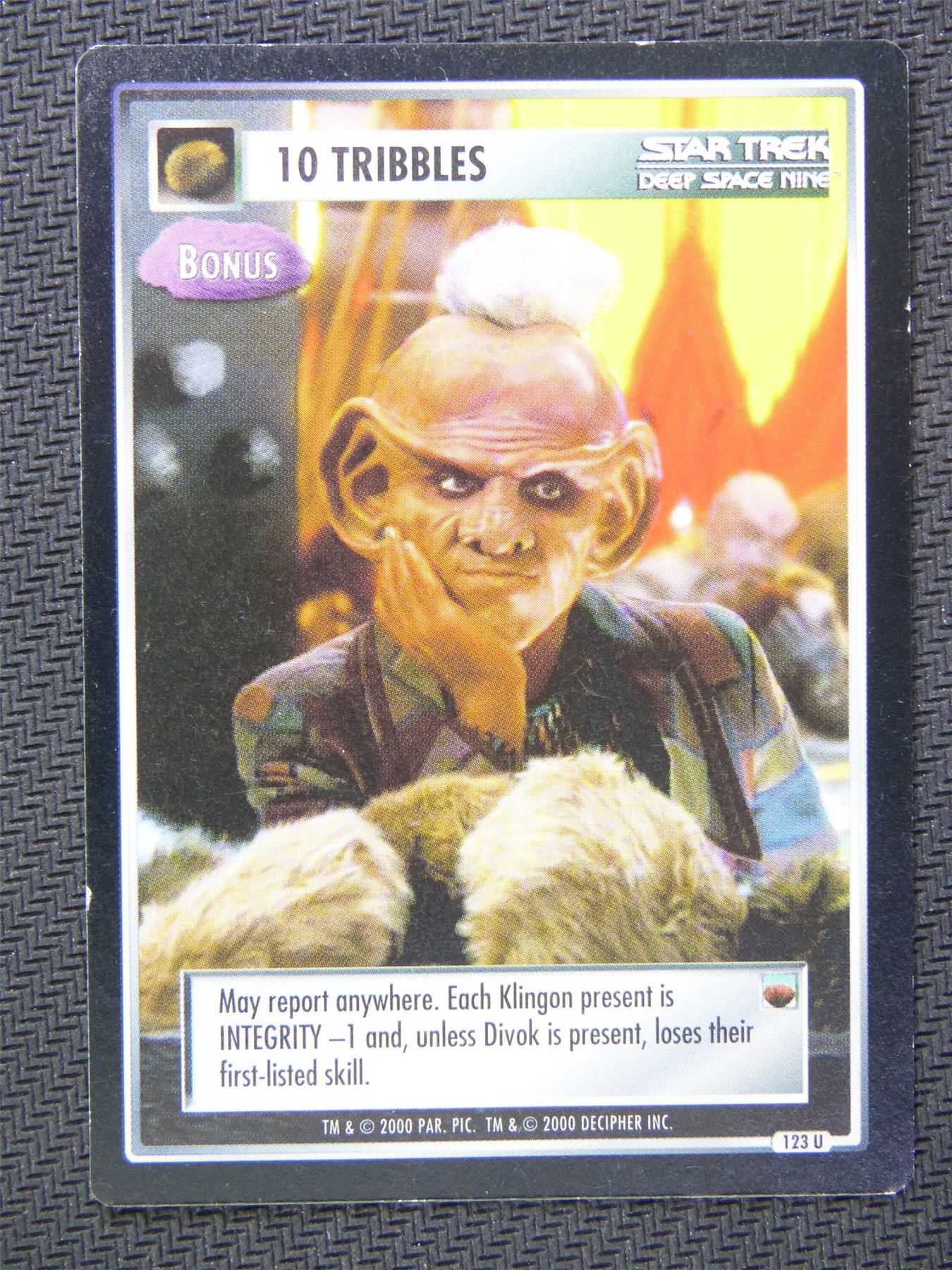 Ten Tribbles Bonus - Star Trek CCG Deep Space Nine #5BJ