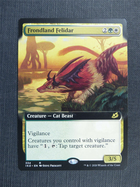 Frondland Felidar Showcase - IKO - Mtg Card