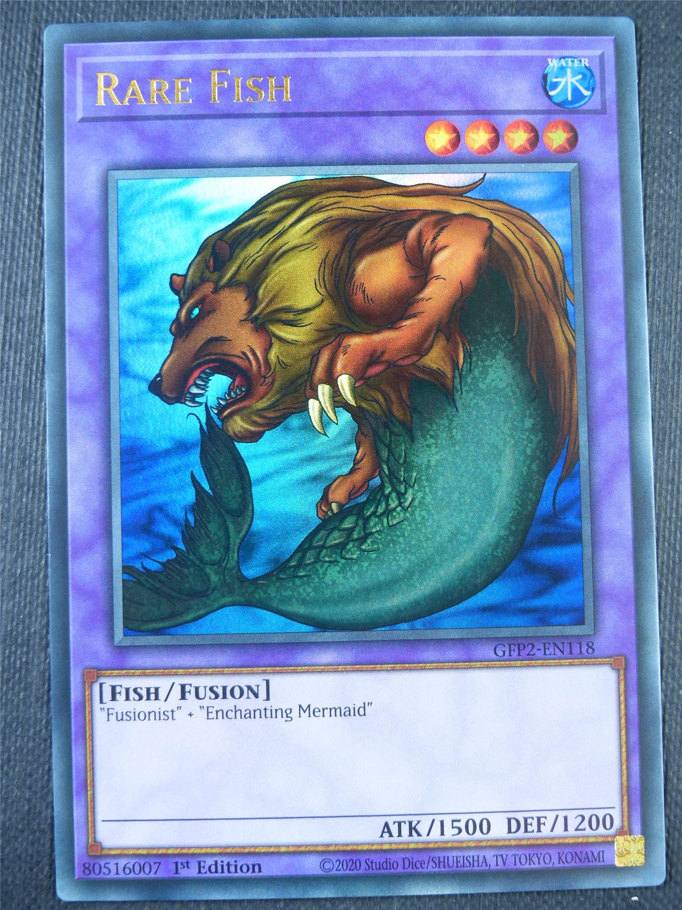 Rare Fish GFP2 Ultra Rare - 1st ed Yugioh Card #8GL