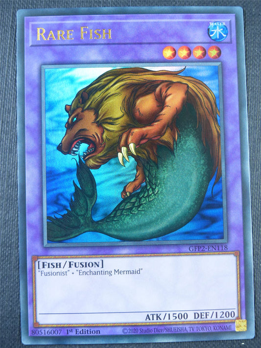 Rare Fish GFP2 Ultra Rare - 1st ed Yugioh Card #8GL