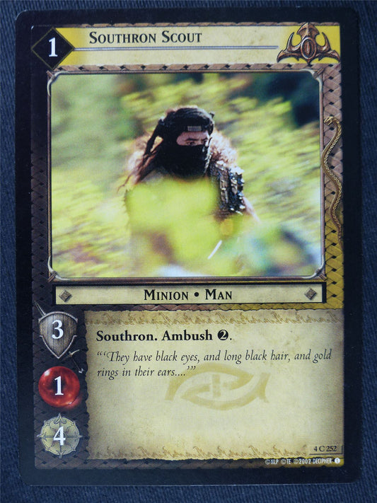 Southron Scout 4 C 252 - LotR Cards #N7