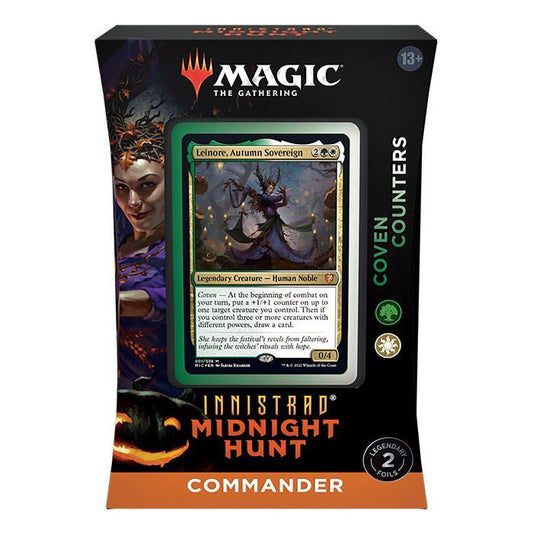 Innistrad - Midnight Hunt MID - Coven Counters - Commander Deck - Magic The Gathering #1DO