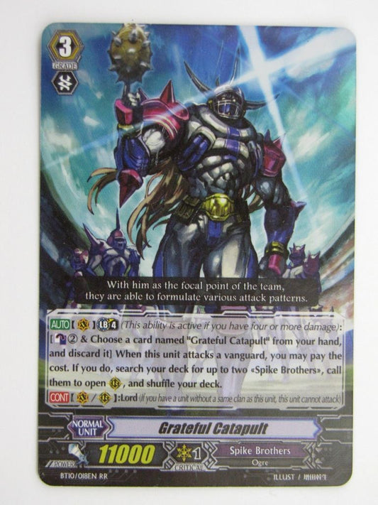 Vanguard Cards: GRATEFUL CATAPULT BT10 RR # 27E89