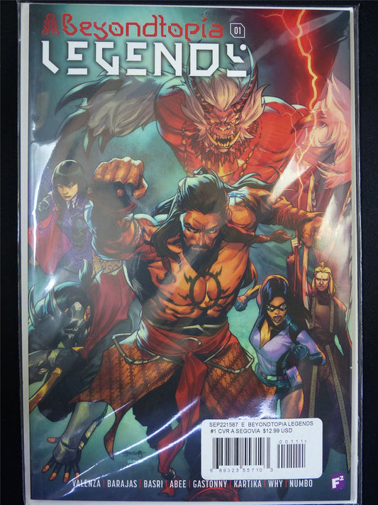 BEYONDTOPIA: Legends #1 Segovia - Nov 2022 - Comics #R9