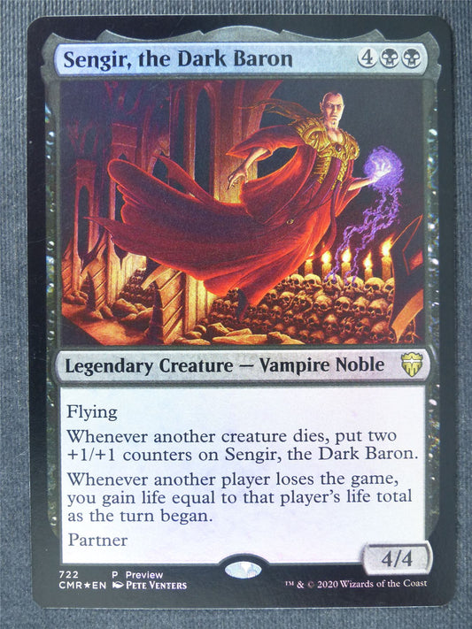 Sengir the Dark Baron Foil Promo - Mtg Magic Cards #CR