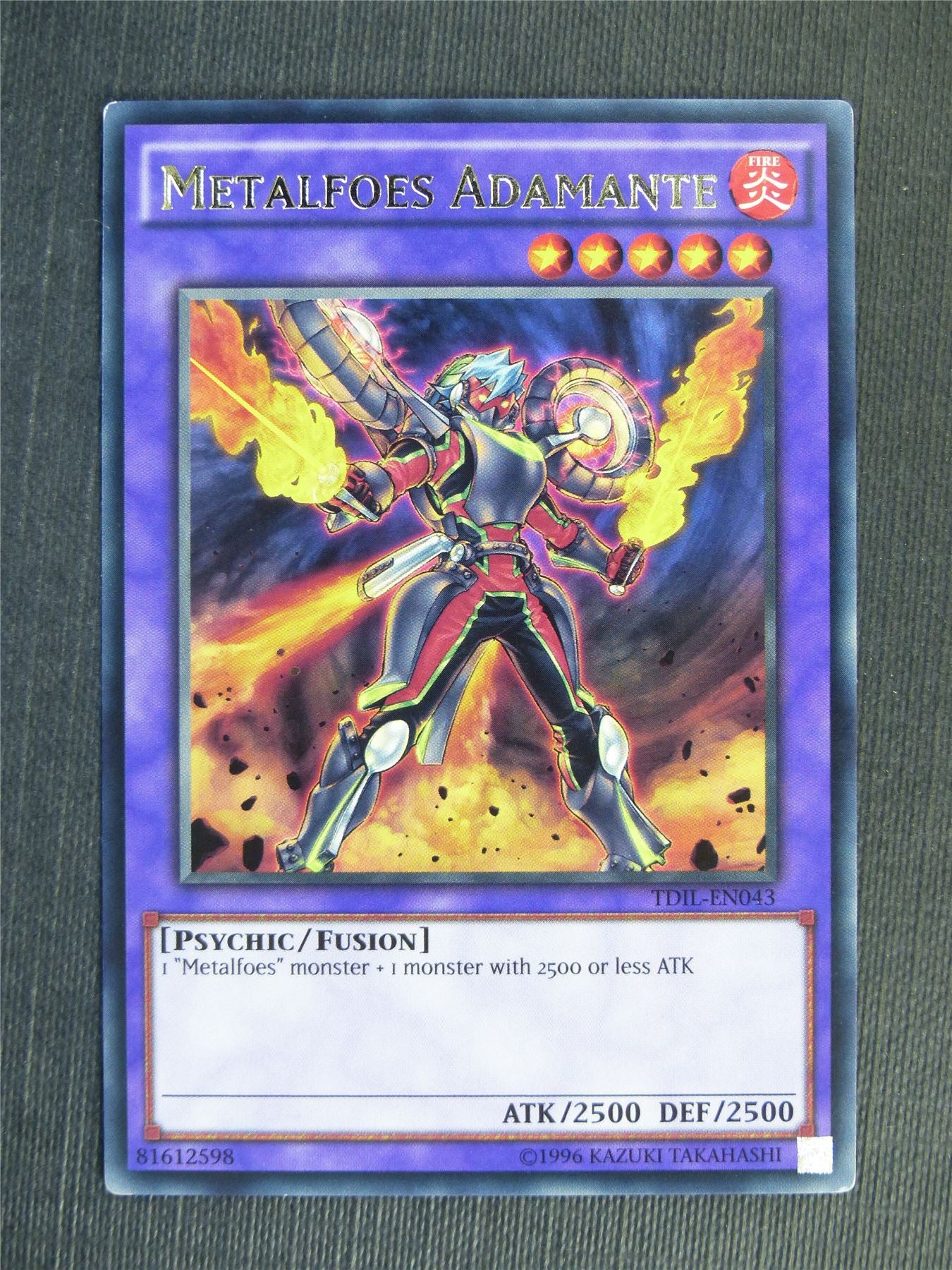 Metalfoes Adamante TDIL Rare - Yugioh Cards #RY