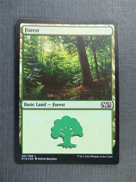 Forest 267/269 Foil - Mtg Magic Cards #52L