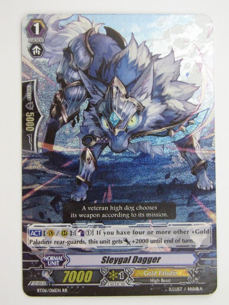 Vanguard Cards: SLEYGAL DAGGER BT06 RR # 30I94