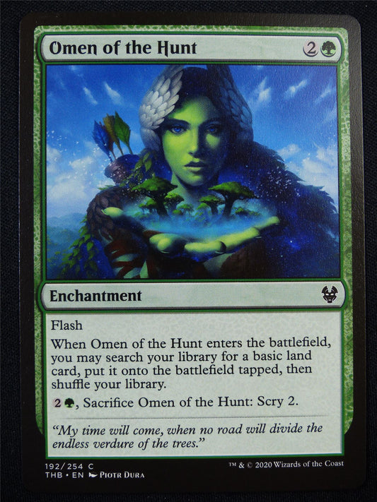 Omen of the Hunt - Mtg Card #HZ