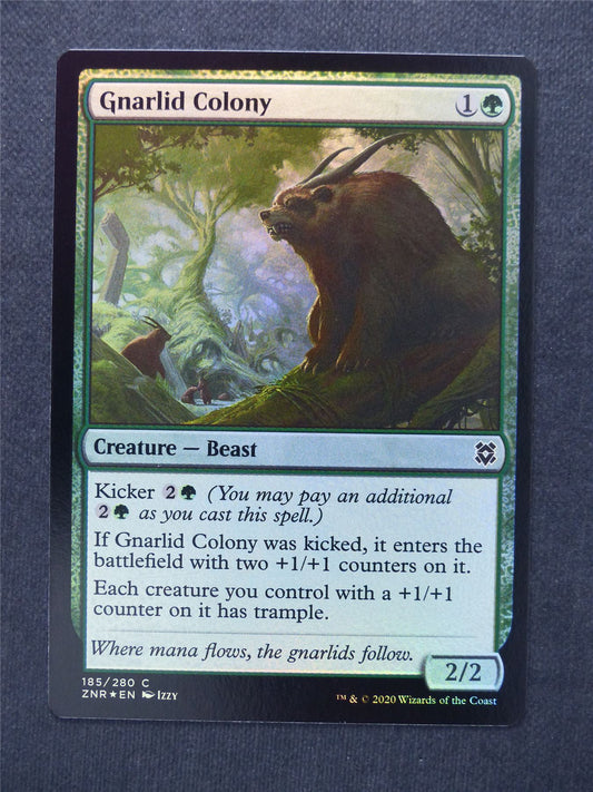 Gnarlid Colony Foil - Mtg Magic Cards #5A