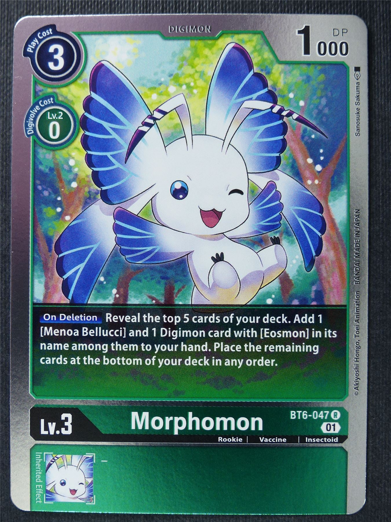 Morphomon BT6-047 R - Digimon Card #276