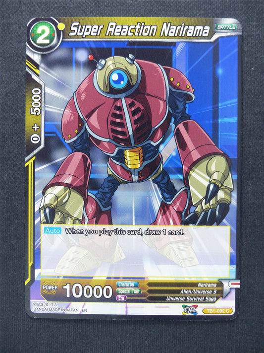 Super Reaction Marirama - Dragon Ball Super Cards #S