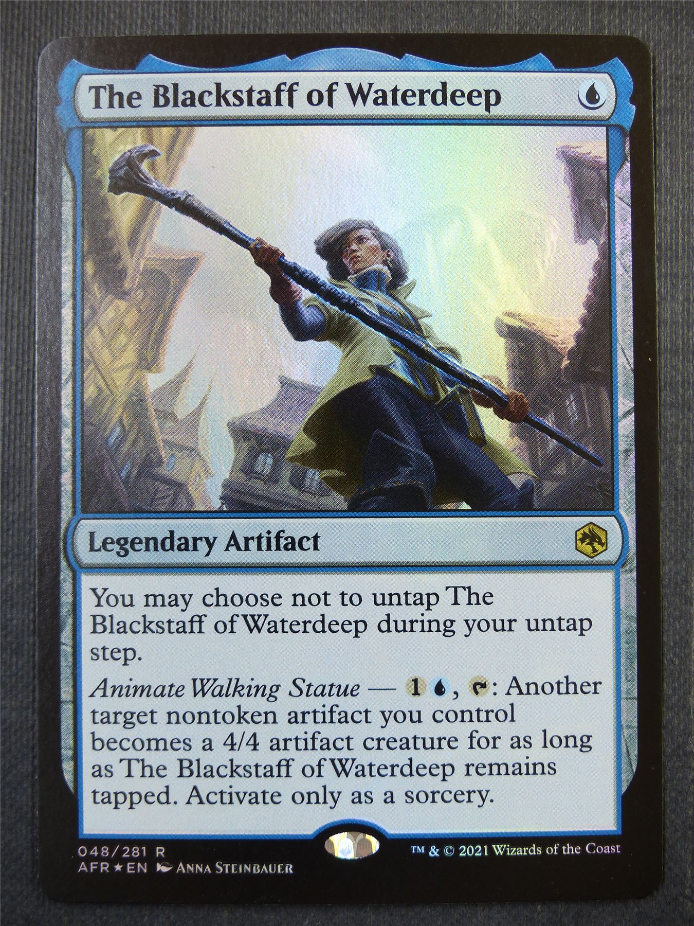 The Blackstaff of Waterdeep Foil - Mtg Card #3M5