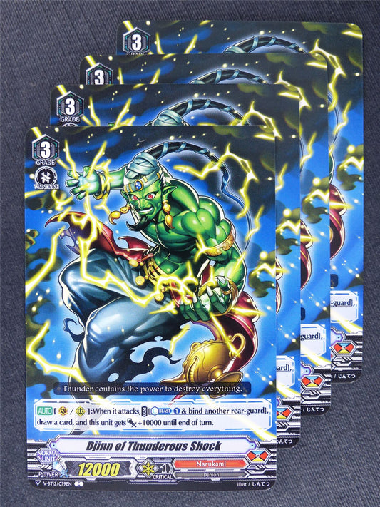 Djinn of Thunderous Shock x4