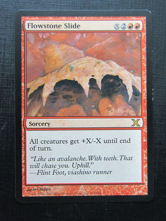 MTG Magic Cards: FLOWSTONE SLIDE # B90