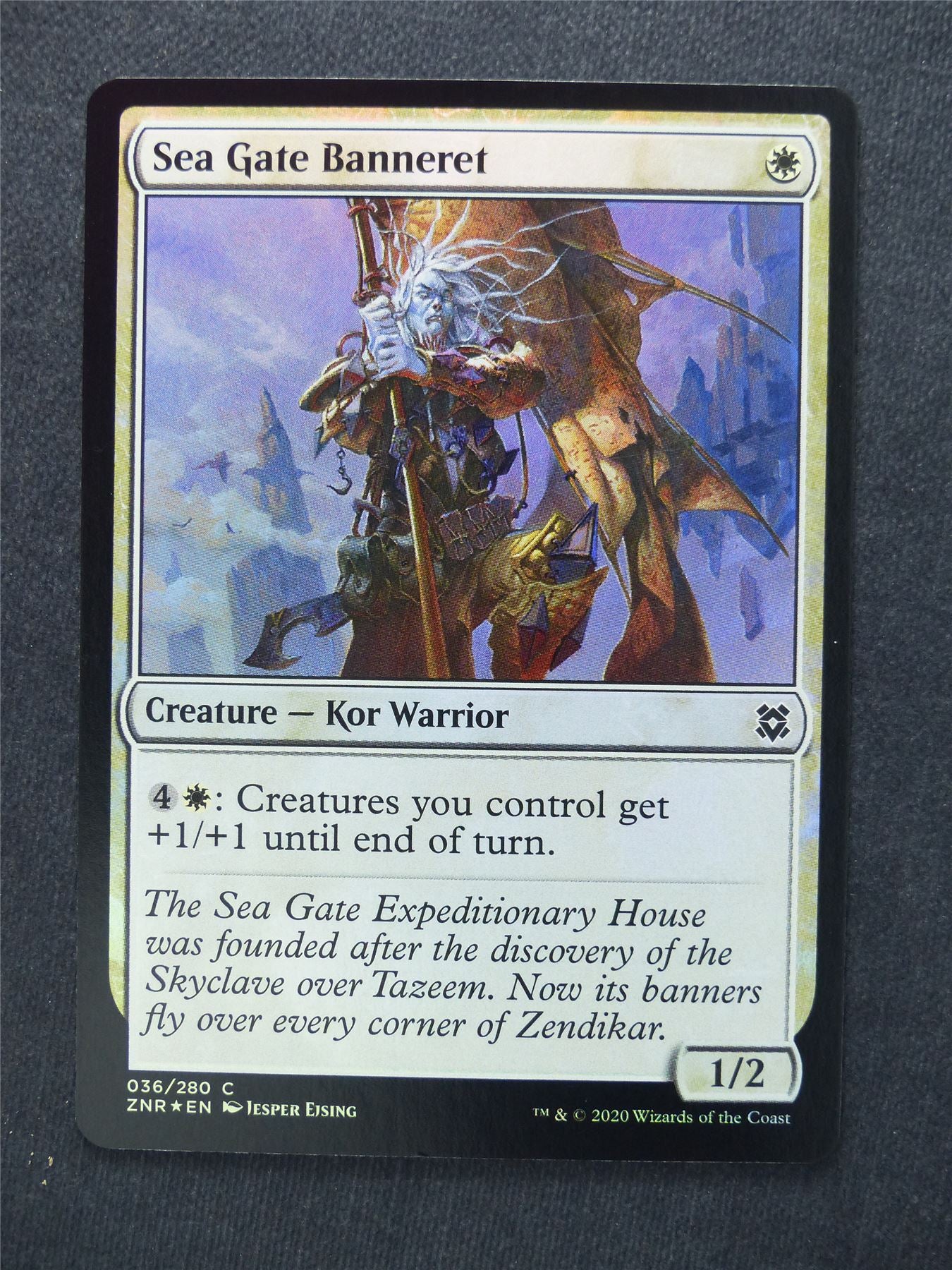 Sea Gate Banneret Foil - Mtg Magic Cards #JK