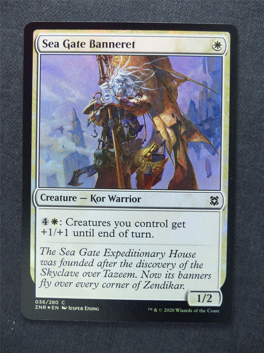Sea Gate Banneret Foil - Mtg Magic Cards #JK