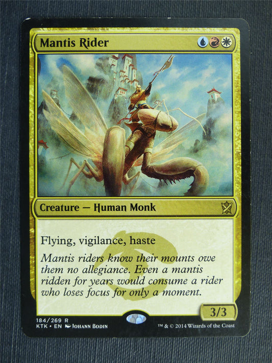 Mantis Rider played - Mtg Magic Cards #Q1