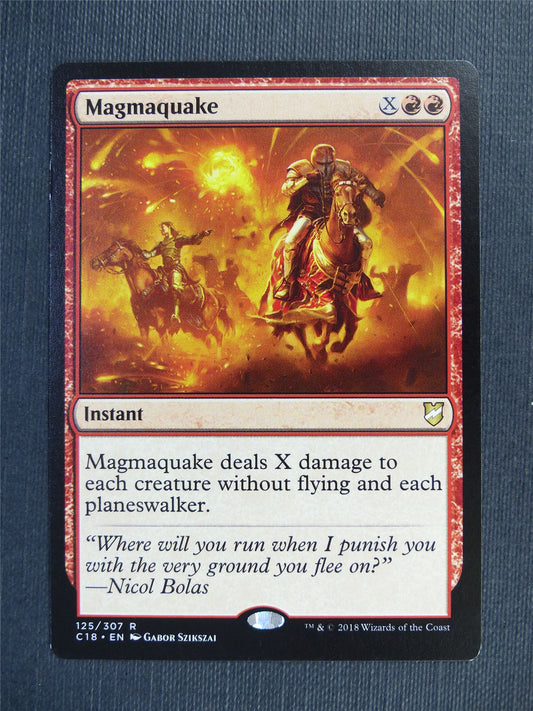 Magmaquake - Mtg Magic Cards #3SC