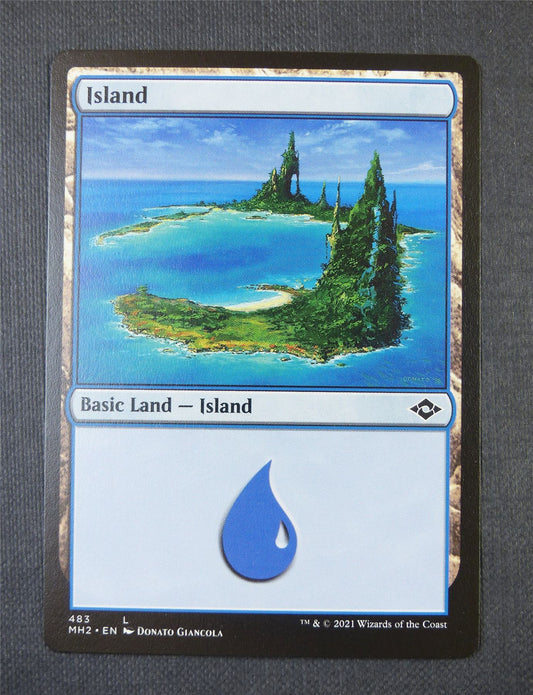 Island - Land - Mtg Card #55I