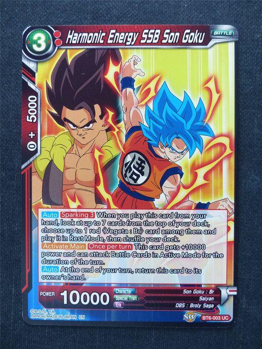 Harmonic Energy SSB Son Goku - Dragon Ball Super Cards #A0