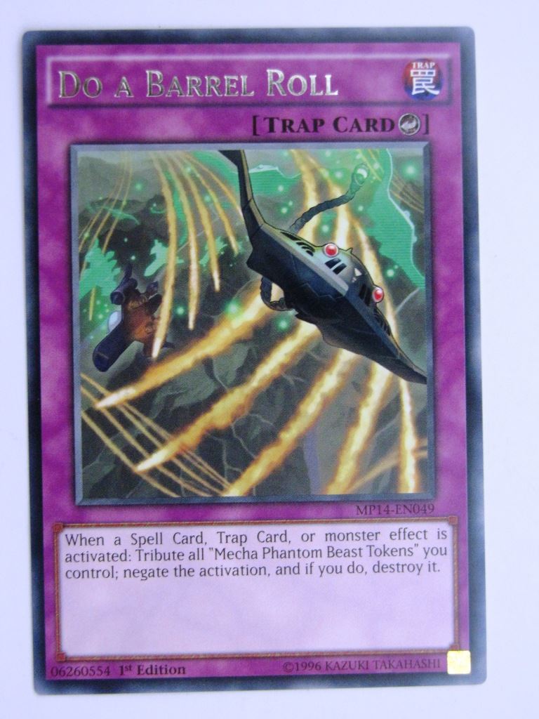 Yugioh Cards: DO A BARREL ROLL MP14 RARE # 28E47