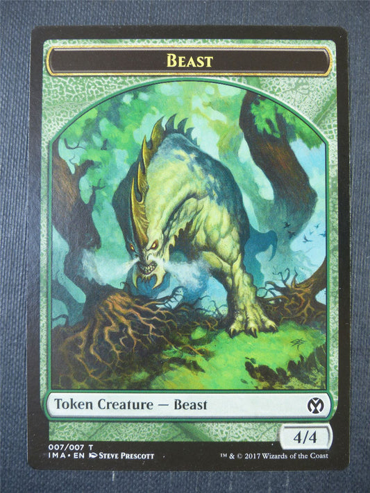 Beast Token - Mtg Card #11S