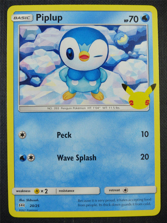 Piplup 20/25 - Pokemon Card #8WL