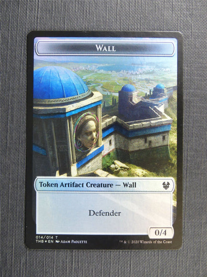 Wall / Human Soldier Token Foil  #3IX